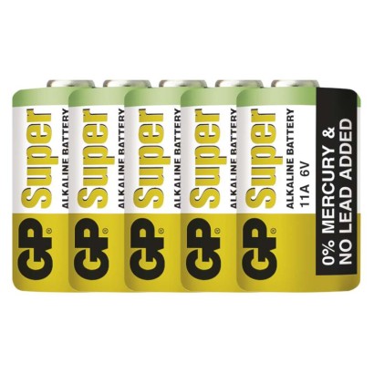 Alkalická speciální baterie GP 11AF (MN11) 6 V, 5 ks