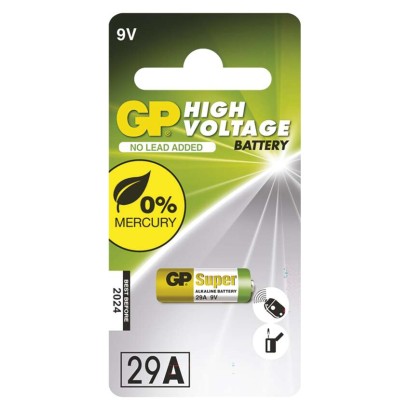 Alkalická špeciálna batéria GP 29AF (A32, L822) 9 V