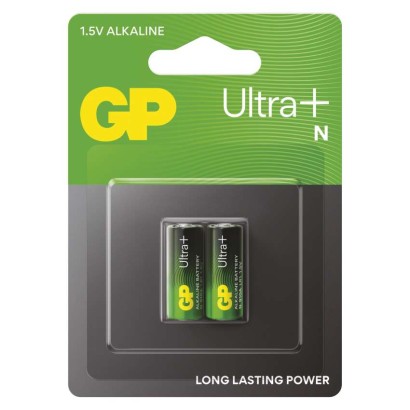 Alkalická speciální baterie GP Ultra Plus 910A (LR1) 1,5 V, 2 ks
