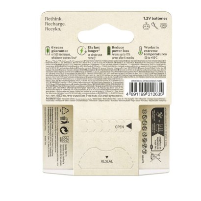 GP ReCyko NiMH Akkumulátor HR03 (AAA) 950mAh 4db