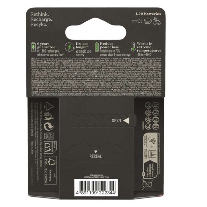 Nabíjecí baterie GP ReCyko Pro Professional AAA (HR03), 6 ks