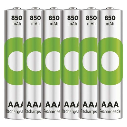Nabíjecí baterie GP ReCyko 850 AAA (HR03), 6 ks