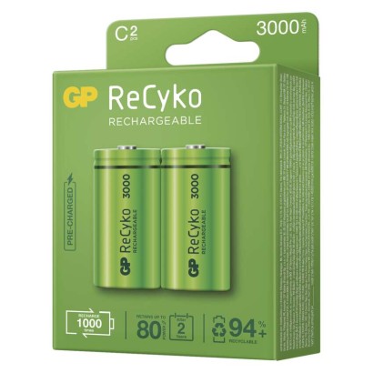 Nabíjecí baterie GP ReCyko 3000 C (HR14), 2 ks
