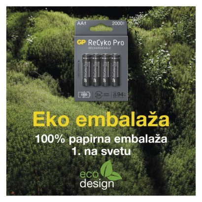 Polnilna baterija GP ReCyko Pro Professional HR6 (AA)
