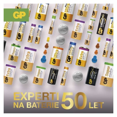 GP lithiová knoflíková baterie CR1025, 1 ks