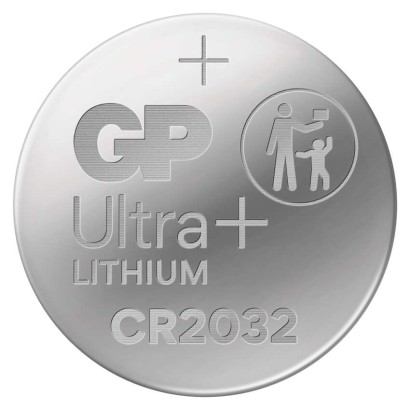 Lithiová knoflíková baterie GP Ultra plus CR2032, 200 ks display box