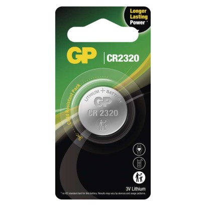 GP Lítium gombelem CR2320 1db/bliszter