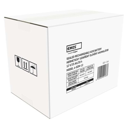 Bezúdržbový olovený trakčný aku. 12 V/15 Ah, faston 6,3 mm