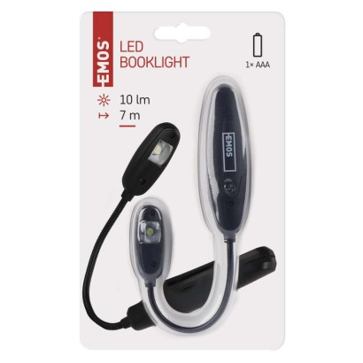 EMOS LED olvasólámpa csiptethető 10lm