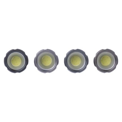 COB LED ruční kovová svítilna P4705, 100 lm, 3x AAA, 12 ks, display box