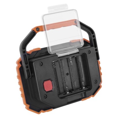 Ročna LED delovna svetilka COB LED, 700 lm, 4× AA