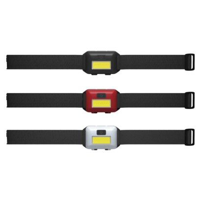 COB LED čelovka P3538, 110 lm, 3x AAA, 12 ks, box