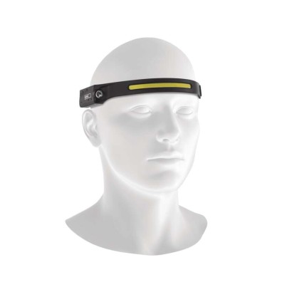 COB-LED-Stirnlampe mit Akku P3541, 380 lm, 30 m, Li-Pol 1200 mAh