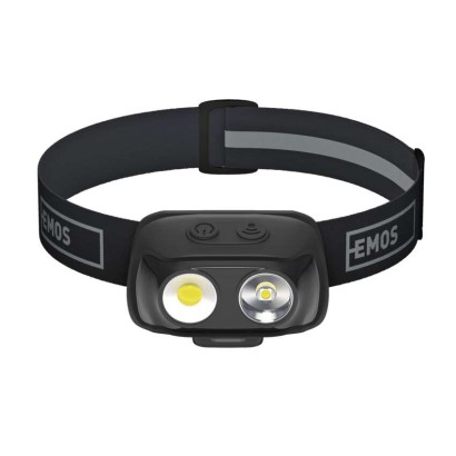 COB LED nabíjacia čelovka P3542, 500lm, 130m, Li-pol 1200mAh