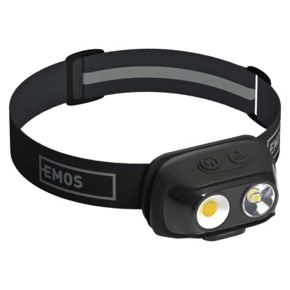 COB LED nabíjacia čelovka P3542, 500lm, 130m, Li-pol 1200mAh