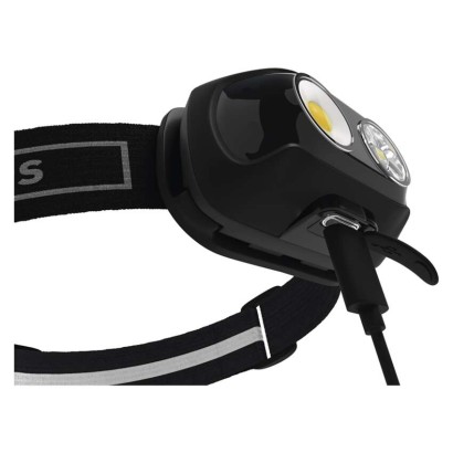 COB LED nabíjacia čelovka P3542, 500lm, 130m, Li-pol 1200mAh