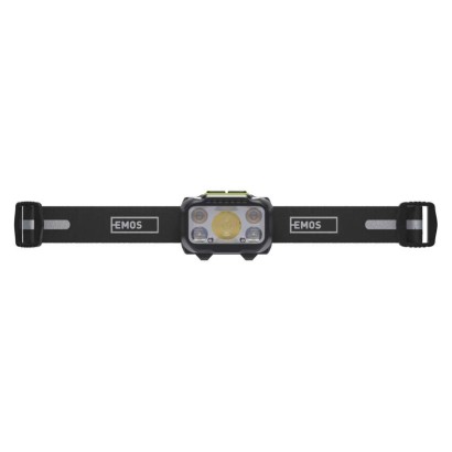 LED nabíjecí čelovka P3546, 550 lm, 110 m, Li-Pol 1000 mAh / 3× AAA