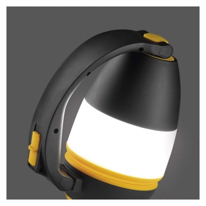 LED multifunkční kempingová svítilna P4008, 215 lm, 3× AA