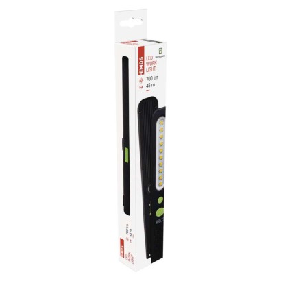 SMD LED + LED įkraunamas darbo žibintas P4538, 700 lm, 1200 mAh