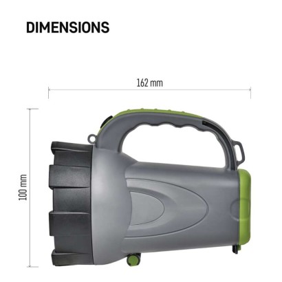 LED nabíjecí svítilna P2311, 300 lm, 2400 mAh