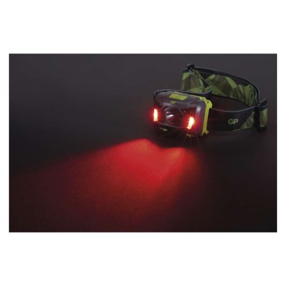 GP LED Fejlámpa CH34 + 3× AAA