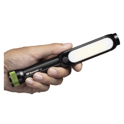 LED ruční svítilna GP Discovery C34, 550 lm