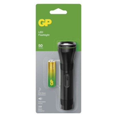 GP ročna LED svetilka C105, 50 lm, 1× AA