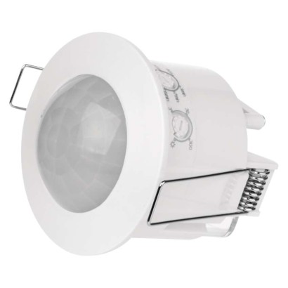 PIR kustību sensors, IP20, 1200 W, balts