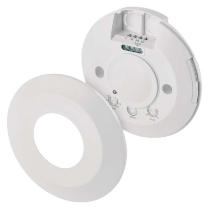 Mikrovlnný senzor (pohybové čidlo) IP20 2000W, bílý