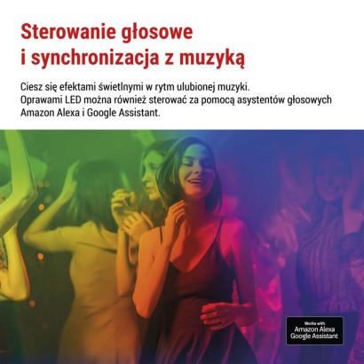 GoSmart Oświetlenie punktowe LED RGB IC + CCT, IP65, zestaw startowy 4 szt., WiFi