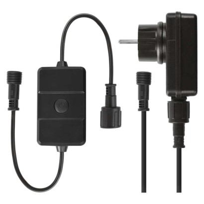 GoSmart LED-Außenstrahler, Starter-Set, 4-teilig, 7 W, RGBIC dimmbar, WiFi