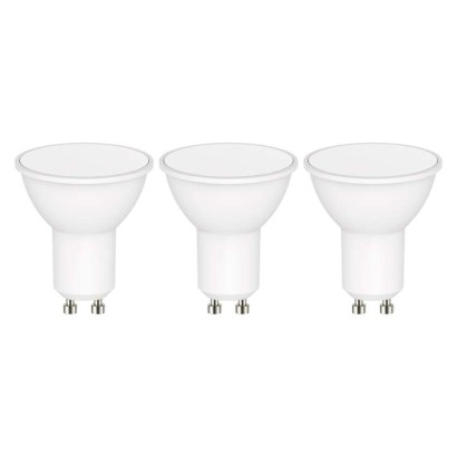 Set GoSmart: 3x LED Lampe GU10 / 4,8W / RGB / dimmbar / WiFi