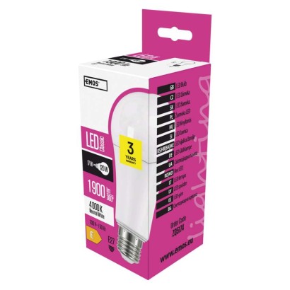 LED Lampe Classic A67 / E27 / 17 W (120 W) / 1 900 lm / Neutralweiß