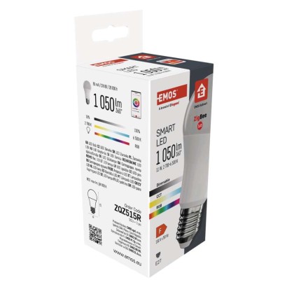 LED Lampe GoSmart A60 / E27 / 11 W (75 W) / 1 050 lm / RGB / dimmbar / Zigbee