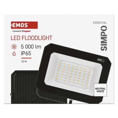 LED reflektor SIMPO 50 W nevtralna bela