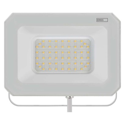 LED reflektor SIMPO 50W, bílý, IP65, 5000 lm, neutrální bílá