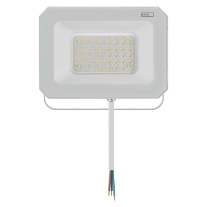LED reflektor SIMPO 50W, bílý, IP65, 5000 lm, neutrální bílá