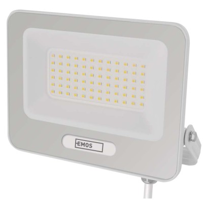 LED reflektor GLARO 50W, bílý, IP65, 5000 lm, neutrální bílá