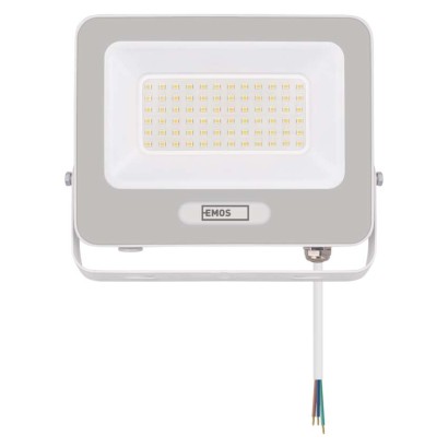 LED reflektor GLARO 50W, bílý, IP65, 5000 lm, neutrální bílá