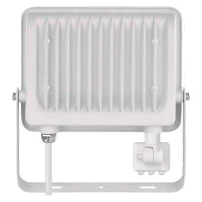LED reflektor GLARO s pohybovým čidlem, 50 W, bílý, IP54, 5000 lm, neutrální bílá
