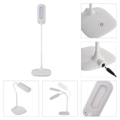 LED stolní lampa STELLA, bílá