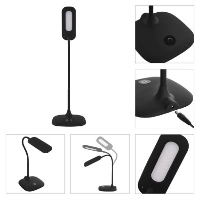 LED stolní lampa STELLA, černá