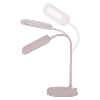 LED stolní lampa STELLA, růžová