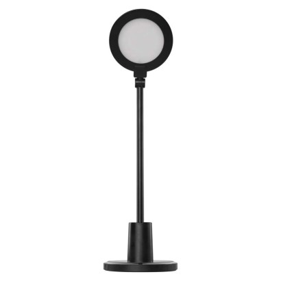 LED stolná lampa WESLEY, čierna