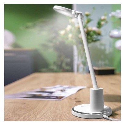 LED Schreibtischlampe WESLEY, weiss