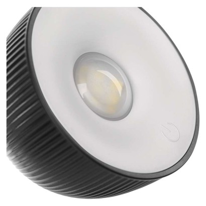LED stolní lampa SOPHIE, nabíjecí, černá