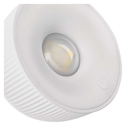 LED stolní lampa SOPHIE, nabíjecí, bílá