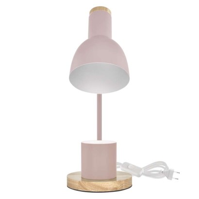Laualamp POPPY, E27 lambipesaga, roosa