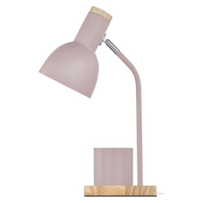 Laualamp POPPY, E27 lambipesaga, roosa