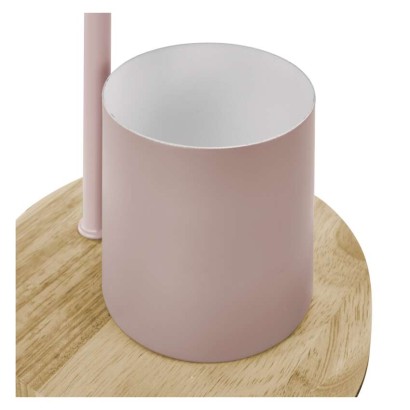 Laualamp POPPY, E27 lambipesaga, roosa